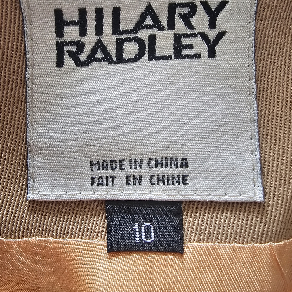 Vintage Hilary Radley Oversized Camel Beige Minimalist Japanese Jacket - Picture 12 of 14